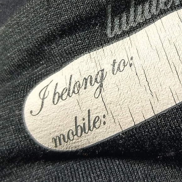 Lululemon Grove Cropped Pants Striped 6 Black Gray - Picture 5 of 5